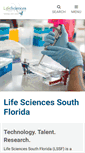 Mobile Screenshot of lifesciencessf.org